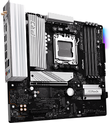 Матплата ASRock B850M PRO-A WIFI, AM5, mATX, 4DDR-5, 1xPCI-Ex16, 4SATA, 3xM.2, HDMI, DP, 17USB