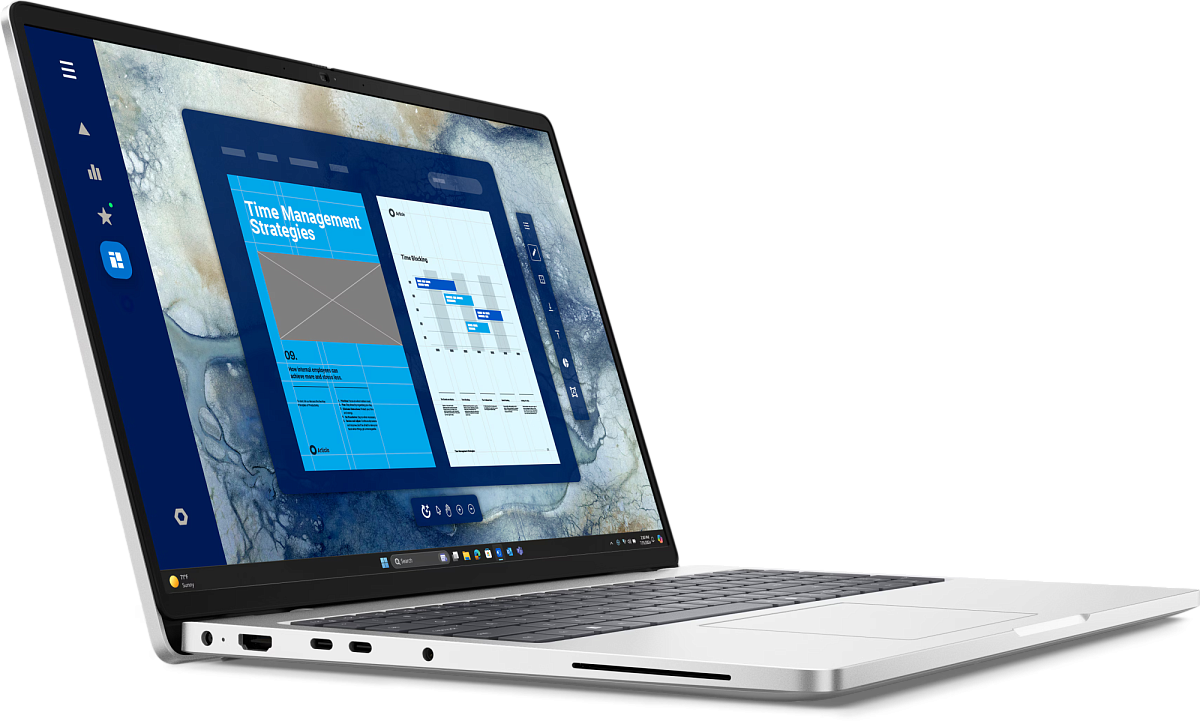 Ноутбук Dell/Pro 16 PC16250/3г/Core Ultra 7/265U/2,1 GHz/16 Gb/SSD/512 Gb/No ODD/Graphics/integrated/16 ''/1920x1200/Windows 11/Pro/Backlit Kb/Finge