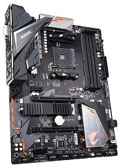 Матплата Gigabyte GA-B550M Aorus Elite, AM4, mATX, 4DDR-4, 2xPCI-Ex16, 4SATA, 2xM.2, DVI, HDMI,12USB