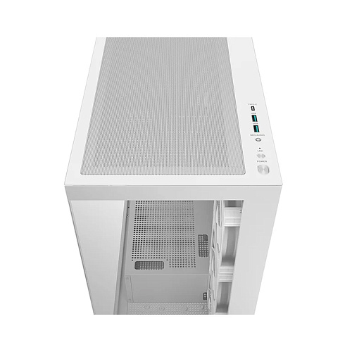 Корпус DeepCool CG580 4F V2 WH, Midi Tower, ATX, White, 2x3.5"/2x2.5", 2xUSB3.0, USB-С