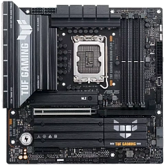 ASUS Main Board Desktop Intel B860 Chipset 4 x DIMM slots, max. 256GB, DDR5 1 x PCIe 5.0 x16 slot 1 x DisplayPort1 x HDMI port 1 x Wi-Fi Module 3 x M2 4 x SATA m-ATX