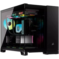 Corsair 2500X Tempered Glass mATX Mid-Tower, Black
