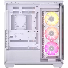 CORSAIR iCUE LINK 3500X RGB Mid-Tower PC Case - White