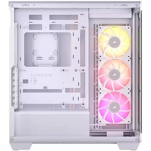 CORSAIR iCUE LINK 3500X RGB Mid-Tower PC Case - White