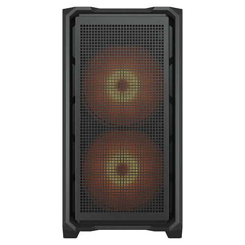 Корпус Cougar MX600 Mini RGB, m-ATX, m-ITX, Black, 3x3.5"/2x2.5", 2xUSB3.0, USB-С