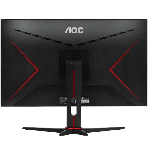 Монитор 27" AOC Q27G2E/BK, Black-Red, VA, 2560x1440@155Hz, 250кд/м2, 3000:1, 1ms, 2xHDMI, DP