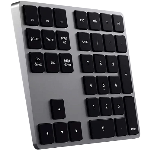 SATECHI Aluminum Extended Keypad Space Gray