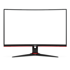 Монитор 27" AOC CQ27G2SE/BK/01, Black-Red, VA, 2560x1440@165Hz, 3000:1, 1ms, 2xHDMI, DP