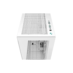 Корпус DeepCool CH780 WH, Midi Tower, E-ATX, White, 2x3.5"/2x2.5", 4xUSB3.0, USB-C