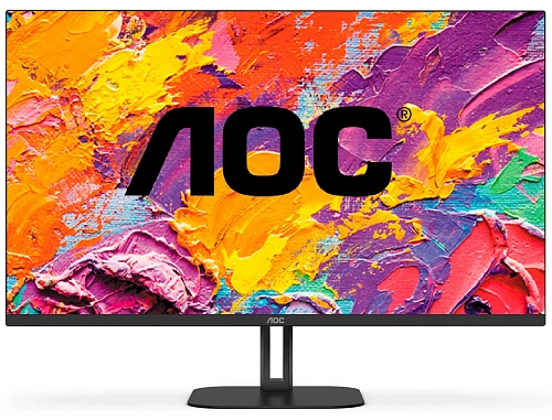 Монитор 31.5" AOC Q32V5CE, Black, VA, 2560x1440@75Hz, 300кд/м2, 3000:1, 4ms, HDMI, DP