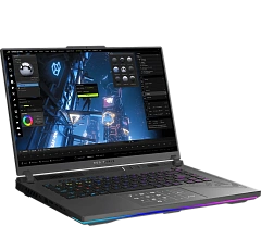 Ноутбук Asus G615LR, Core Ultra 7 255HX/16''WQXGA/16GB/1TB/GF RTX5070Ti 12GB/LAN/DOS