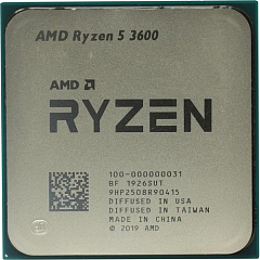 AMD CPU Desktop Ryzen 5 6C/12T 3600 (4.2GHz,36MB,65W,AM4) tray