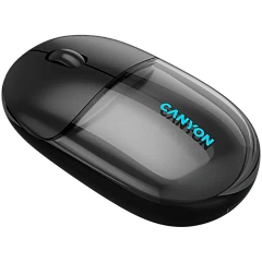 CANYON mouse OnClick 24 BT/ Wireless Transparent/Black