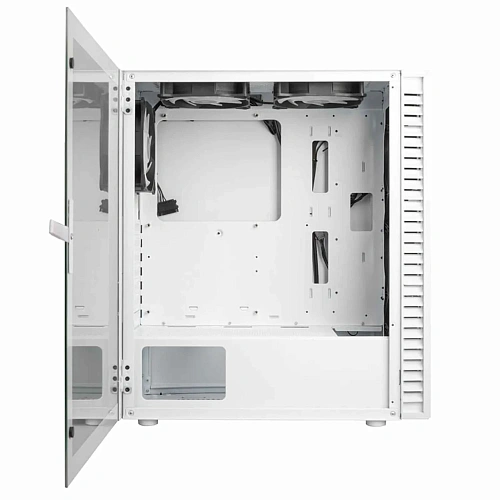 Корпус ПК без БП Kolink Observatory HF Glass ARGB Midi Tower Case - White