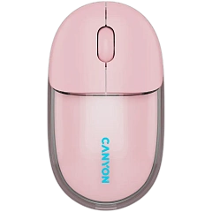 CANYON mouse OnClick 24 BT/ Wireless Transparent/Pink