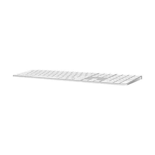 Magic Keyboard with Touch ID and Numeric Keypad for Mac models with Apple silicon - Russian - White Keys,Model A3119