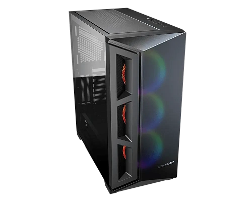 Корпус Cougar DarkBlader X5 RGB, Midi Tower, E-ATX, Black, 2x3.5"/2x2.5", 2xUSB3.0, USB-C
