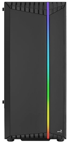 Корпус AeroCool Bionic-G-BK-v2, Midi Tower, ATX, Black, 2x3.5"/2x2.5", USB, 2xUSB3.0