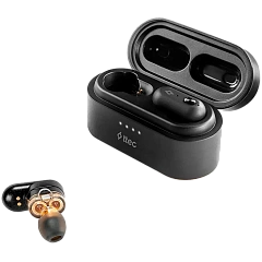 ttec AirBeat Duo True Wireless Headsets , Black