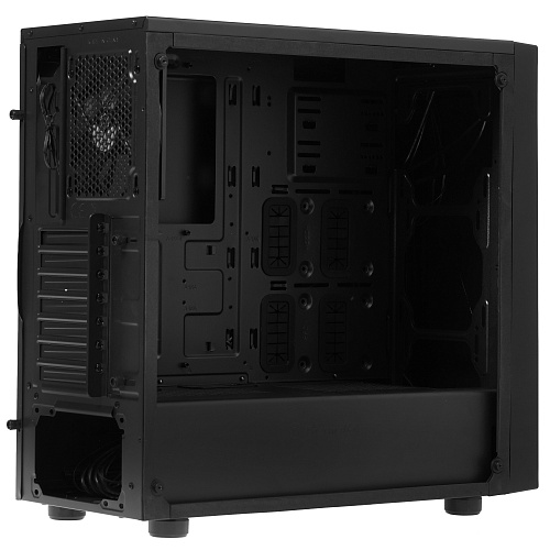 Корпус Thermaltake Versa J21 TG, Midi Tower, ATX, Black, 2x3.5"/2x2.5", 2xUSB, 2хUSB3.0