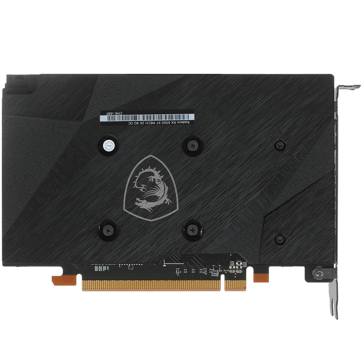 Radeon RX6500XT, MSI Mech 2X, 2815MHz/18000MHz, 64bit, 4GB GDDR6, HDMI, DP