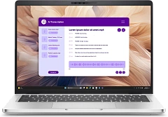 Ноутбук Dell/Pro 14 Plus PB14250/Core Ultra 5/236V/2,1 GHz/16 Gb/M.2 PCIe SSD/512 Gb/No ODD/Graphics/Arc/14 ''/1920x1200/Windows 11/Pro/64/FgrPr