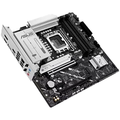 ASUS Main Board Desktop LGA1851 Intel B860 Chipset 4 x DIMM slots, max. 256GB, DDR5 2 x DisplayPort 1 x HDMI 1 x Wi-Fi module 2 x M.2 slots 4 x SATA micro-ATX Form Factor
