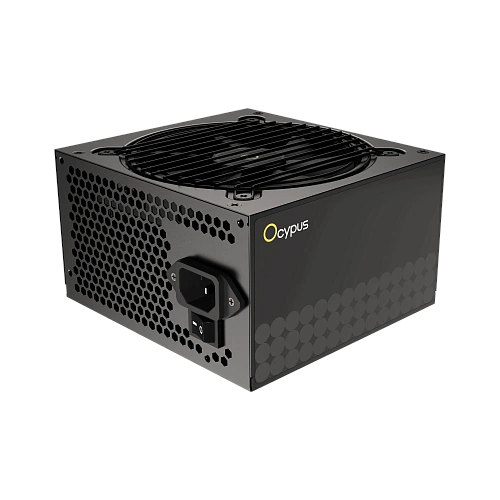 Блок питания Ocypus Gamma P550 Черный 550W Non modular, 80+ 230V EU WHITE, Gamma-P550-W1HDBK024X-EU