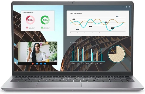 Ноутбук Dell/Vostro 3530/1г/Core i5/1334U/1,3 GHz/8 Gb/PCIe NVMe SSD/512 Gb/No ODD/Graphics/UHD/256 Mb/15,6 ''/1920x1080/Windows 11/Pro/64/Черный