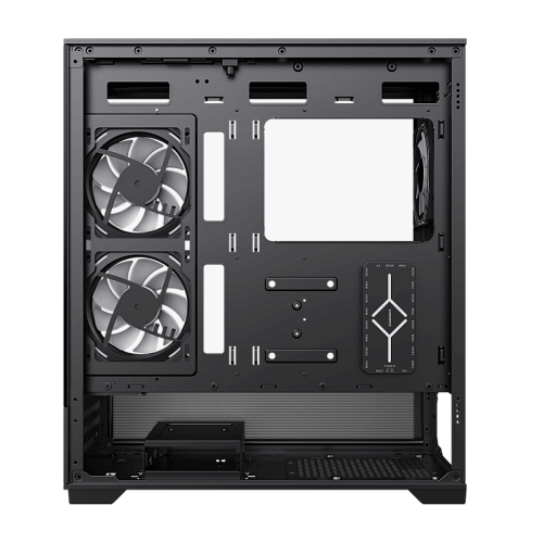 Корпус GameMax Vista AB, Midi Tower, E-ATX, Black, 2x3.5"/2x2.5", 2xUSB2.0, USB3.0, USB-C