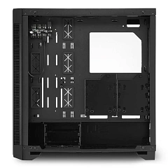 Корпус Sharkoon ELITE SHARK CA200M, Midi Tower, E-ATX, Black, 4x3.5"/7x2.5", 2xUSB2.0, 2xUSB3.0