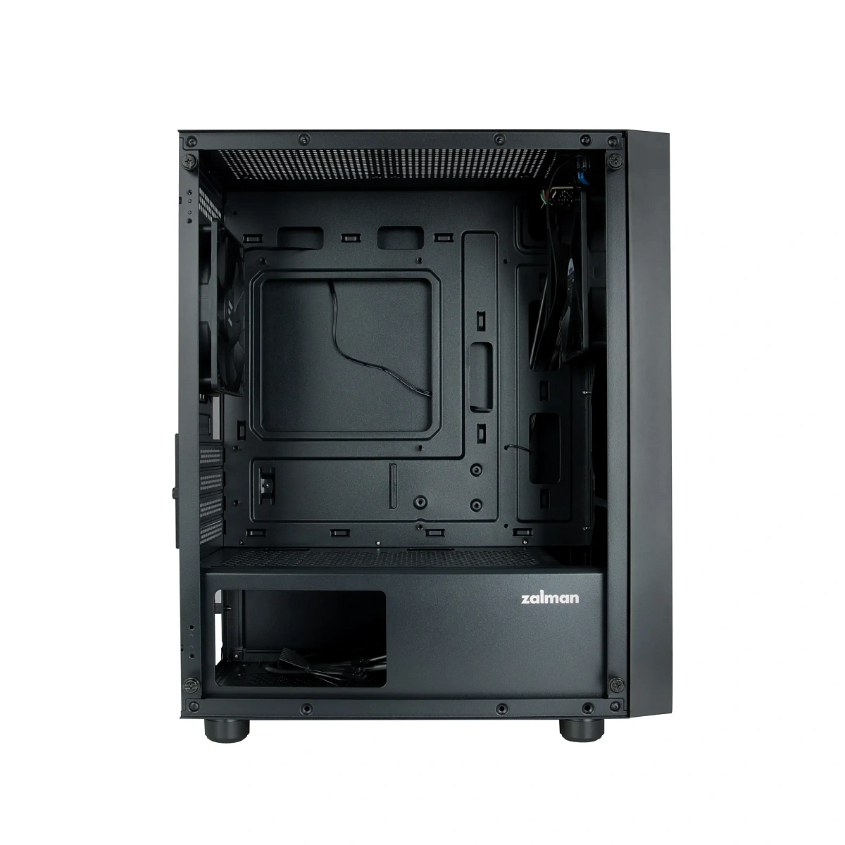 Корпус Zalman T3 Plus, Mini Tower, m-ATX, Black, 2x3.5"/4x2.5", 2xUSB, USB3.0
