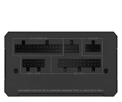 CORSAIR RM1000e, 1000 Watt, ATX 3.1, PCIe 5.1, Cybenetics GOLD Certified, Fully Modular