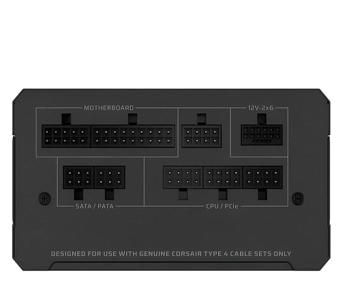 CORSAIR RM1000e, 1000 Watt, ATX 3.1, PCIe 5.1, Cybenetics GOLD Certified, Fully Modular