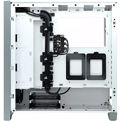 Corsair iCUE 4000X RGB Tempered Glass Mid-Tower, White