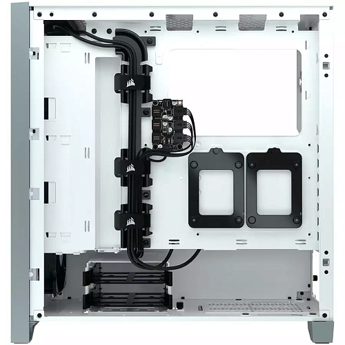Corsair iCUE 4000X RGB Tempered Glass Mid-Tower, White