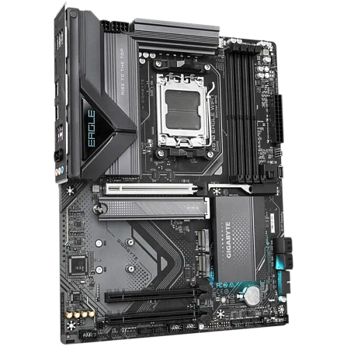 Матплата Gigabyte X870 Eagle WiFi7, AM5, ATX, 4DDR-5, 1xPCI-Ex16, 4SATA, 3xM.2, HDMI, 2xUSB-C, 14USB