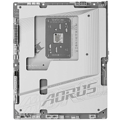 Матплата Gigabyte B850 Aorus Stealth Ice, AM5, ATX, 4DDR-5, 2xPCI-Ex16, 2SATA, 4xM.2, HDMI, 18USB