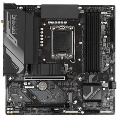 Матплата Gigabyte B760M Gaming X AX, iB760, S1700, mATX, 4DDR-5,2xPCI-Ex16,4SATA,2xM.2,HDMI,DP,15USB