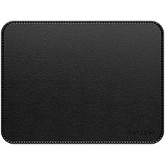 SATECHI Vegan-Leather Premium Mouse Pad (Black)