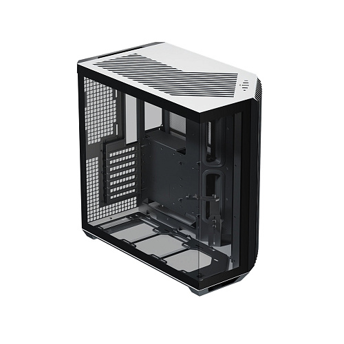 Корпус AeroCool APNX V1 BW, Midi Tower, ATX, Black-White, 2x3.5"/6x2.5", 2xUSB3.2, USB-C
