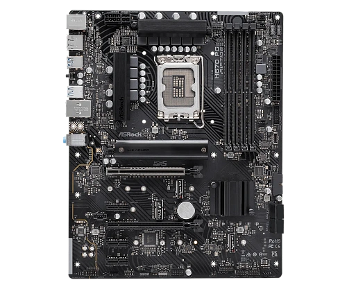 Матплата ASRock H670 PG Riptide, iH670, S1700, ATX, 4DDR-4, 2xPCI-Ex16, 4SATA, 3xM.2, HDMI, DP,15USB