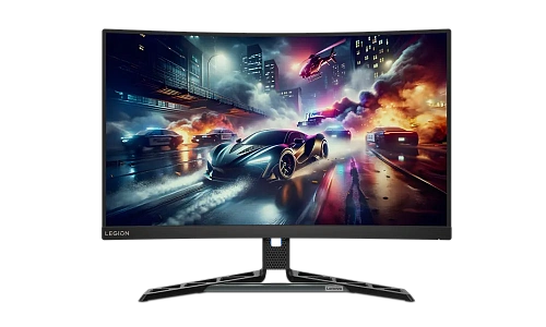 Монитор 27" Lenovo Legion R27qc-30, Black-Blue, VA, 2560x1440@180Hz, 350кд/м2,3000:1,0.5ms,2xHDMI,DP