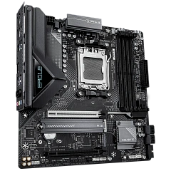 Матплата Gigabyte B850M Eagle WiFi6E, AM5, mATX, 4DDR-5, 2xPCI-Ex16, 4SATA,2xM.2,HDMI,2xDP,15USB
