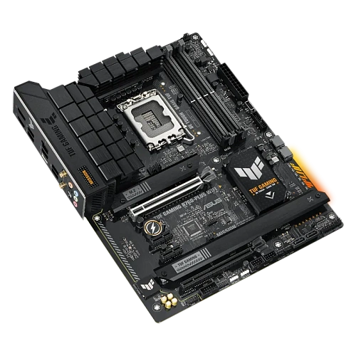 Матплата Asus TUF G B760-Plus WiFi, iB760, S1700, ATX, 4DDR-5, 2xPCI-Ex16, 4SATA,3xM.2,HDMI,DP,13USB