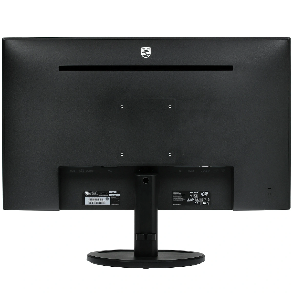 Монитор 27" Philips 272S9JAL, Black, VA,1920х1080@75Hz, 200кд/м2, 4000:1, 4ms, VGA, HDMI, DP