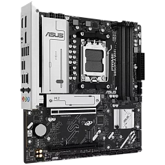 ASUS Main Desktop AMD Socket AM5 AMD B850 Chipset 4 x DIMM slots, max. 256GB 2 x DisplayPort 1 x HDMI port 1 x Wi-Fi module 3 x M.2 slots 4 x SATA mATX Form Factor