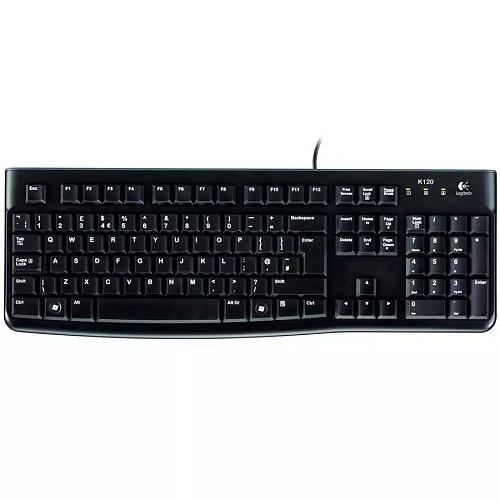 Клавиатура Logitech K120, Black, Wired, USB (for Business)