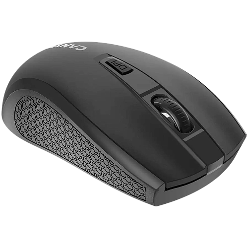 CANYON MW-7, 2.4Ghz wireless mouse, 6 buttons, DPI 800/1200/1600, with 1 AA battery ,size 110*60*37mm,58g,black