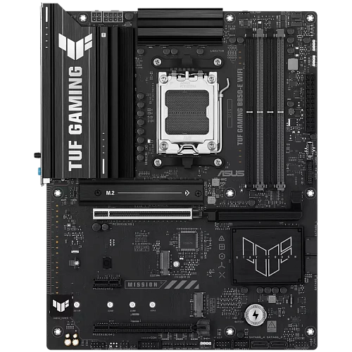 ASUS Main Board Desktop AMD Socket AM5 AMD B850 Chipset 4 x DIMM slots, max. 256GB, DDR5 1 x DisplayPort1 x HDMI port 1 x Wi-Fi module 3 x M.2 slots 4 x SATA ATX Form Factor